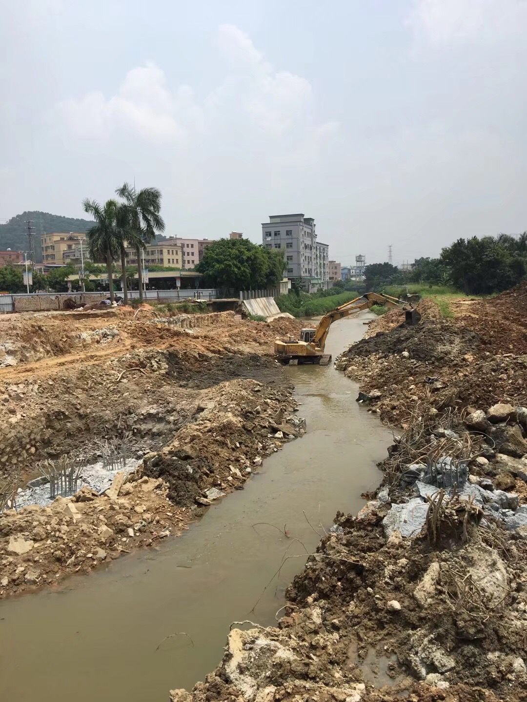 （2018）东莞市桥陇河河道综合整治工程（塘厦部分）第一标段